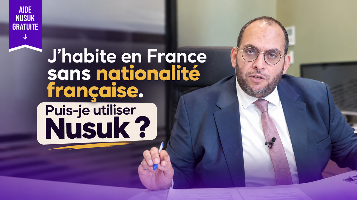 J'habite en France sans nationalité française. Puis-je utiliser Nusuk ?