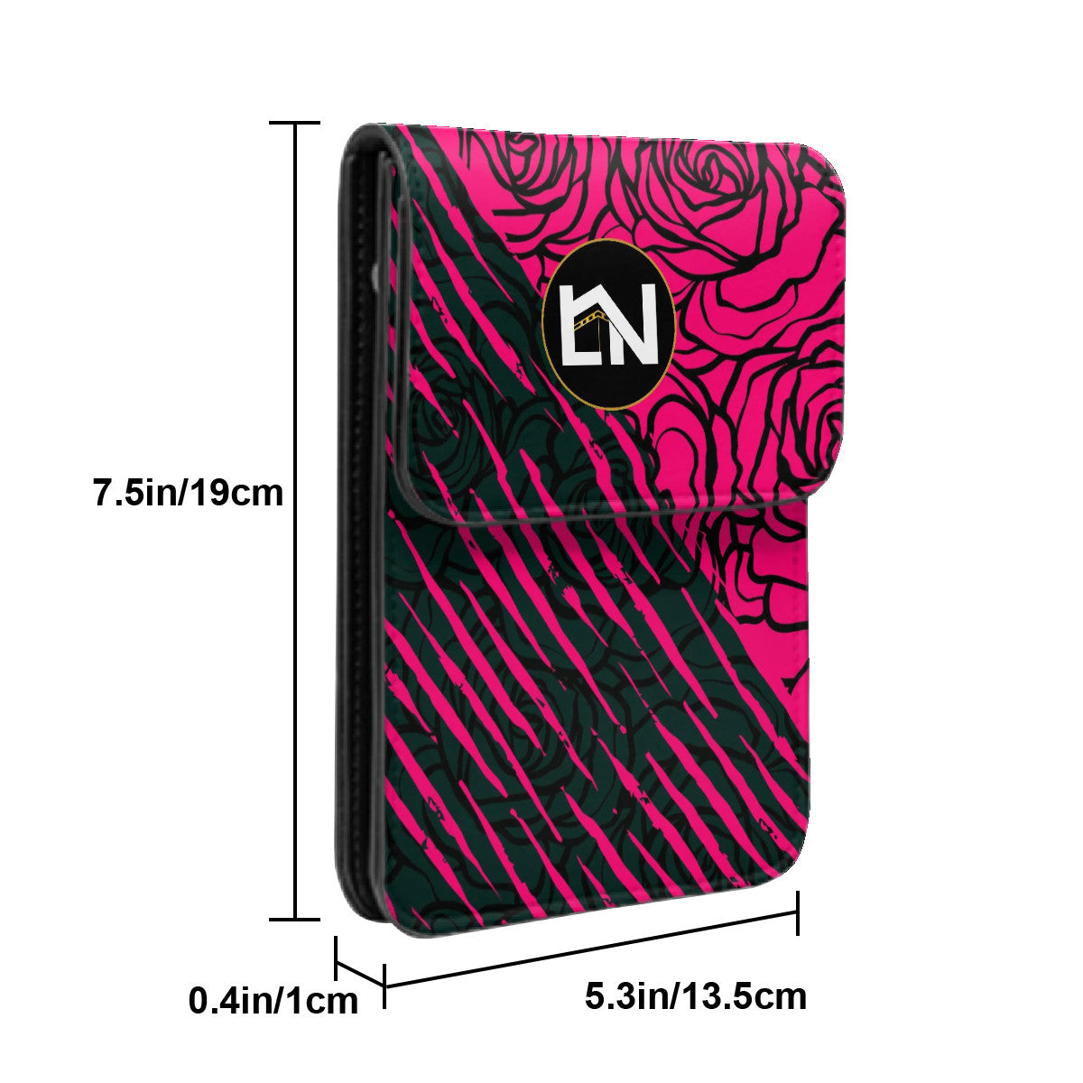 Sac à bandoulière LN en cuir porte-monnaie & téléphone portable