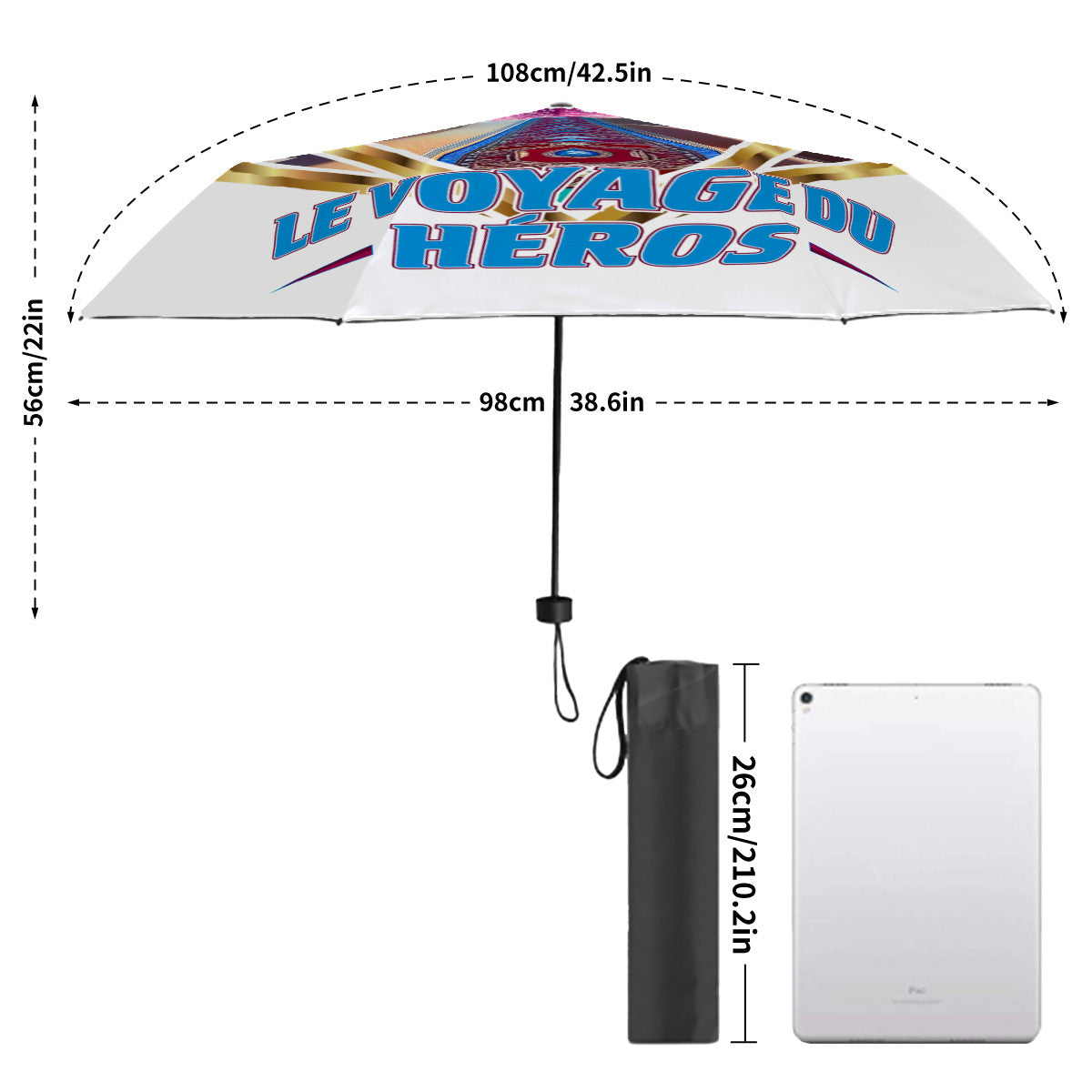 Parapluie Labaykanusuk Design anti-UV