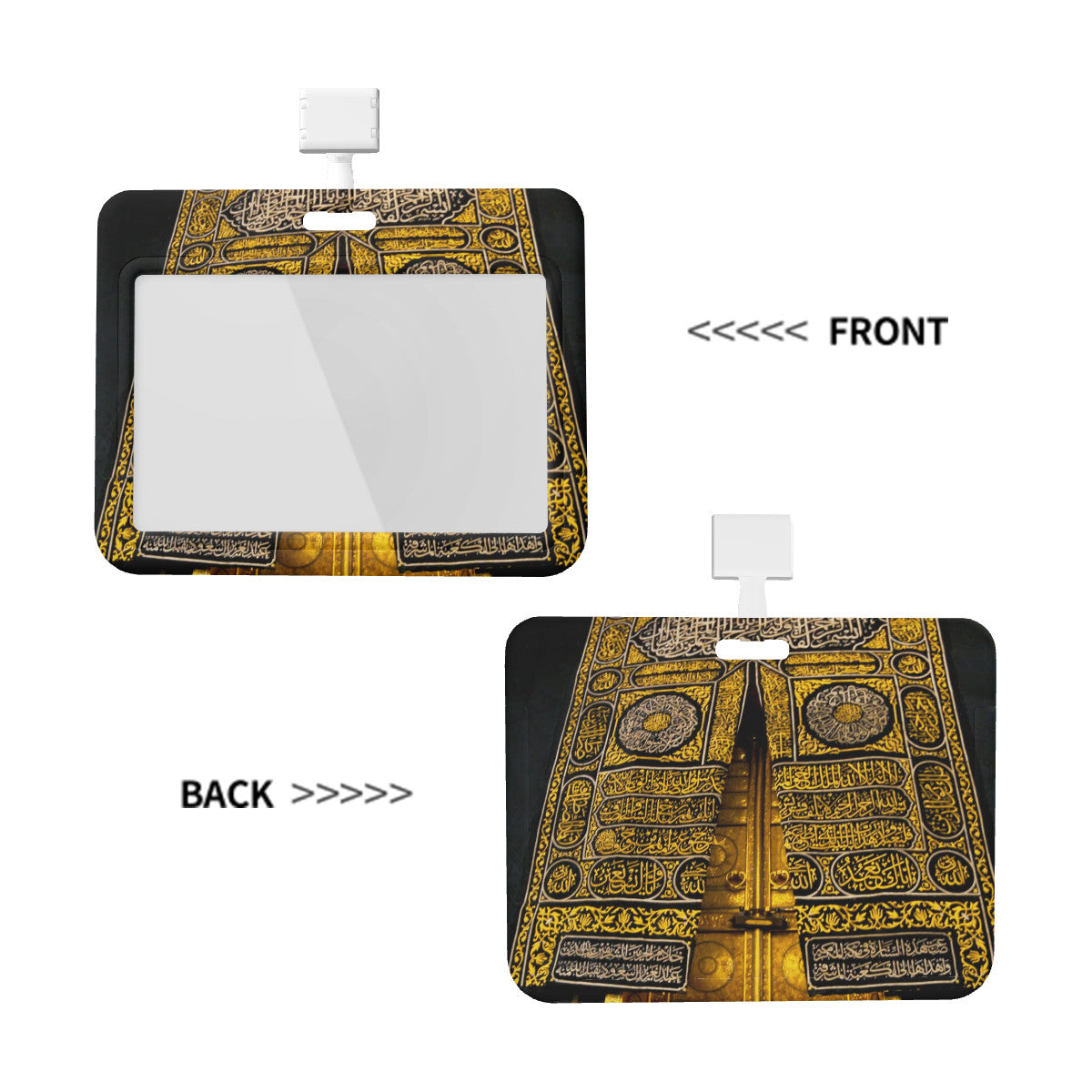 Porte-badges Hajj horizontal