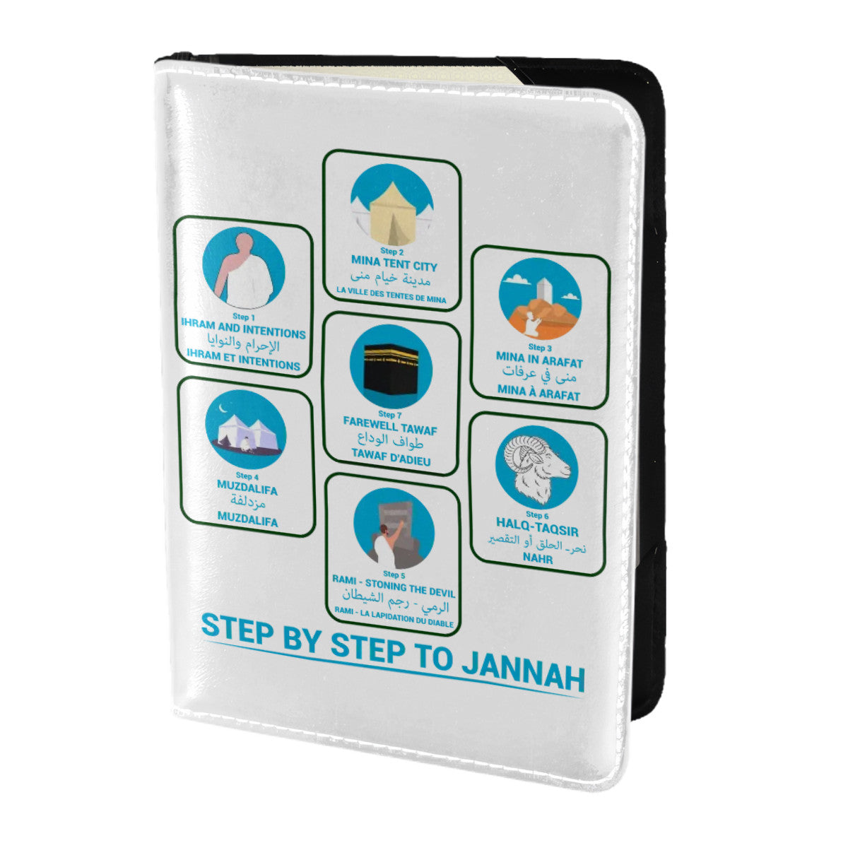 Porte-passeport Guide du Hajj