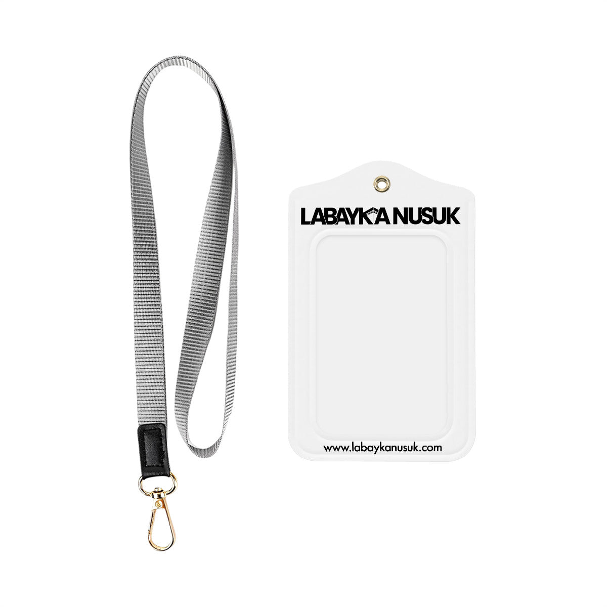 Porte-badge en cuir Labaykanusuk