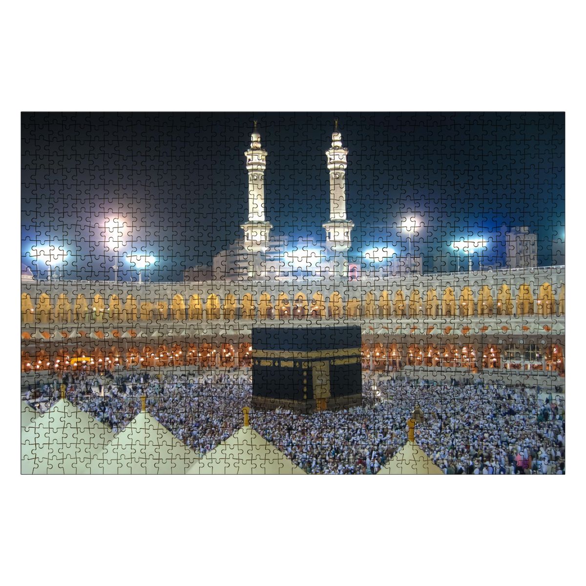 Puzzles en bois 1000 pièces Makkah