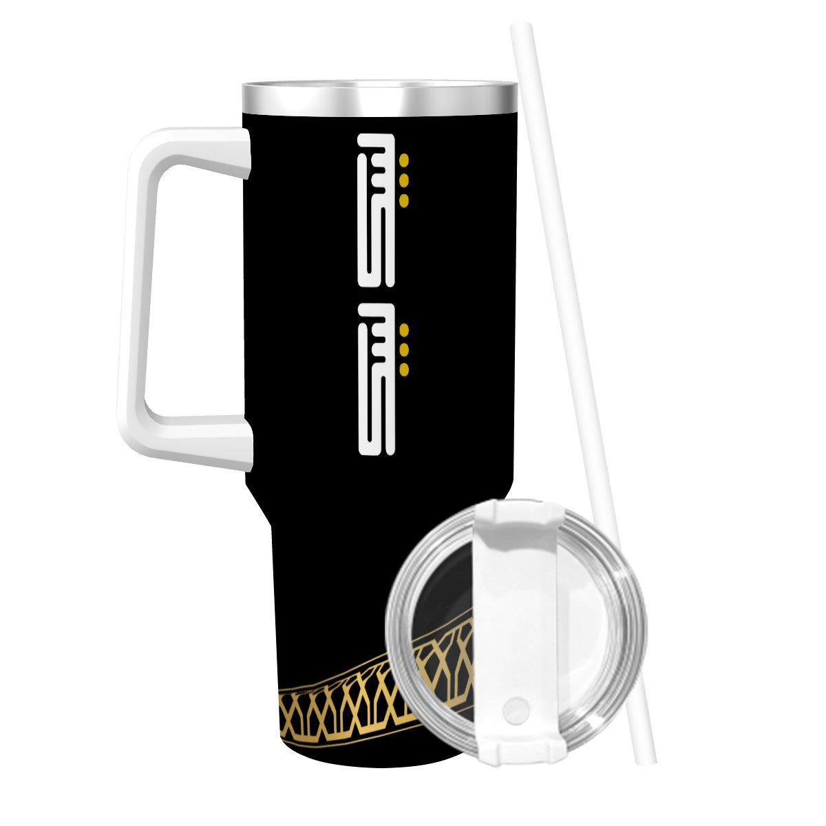Gobelt de voyage LabaykaLabayk design Kaaba avec poignée et paille