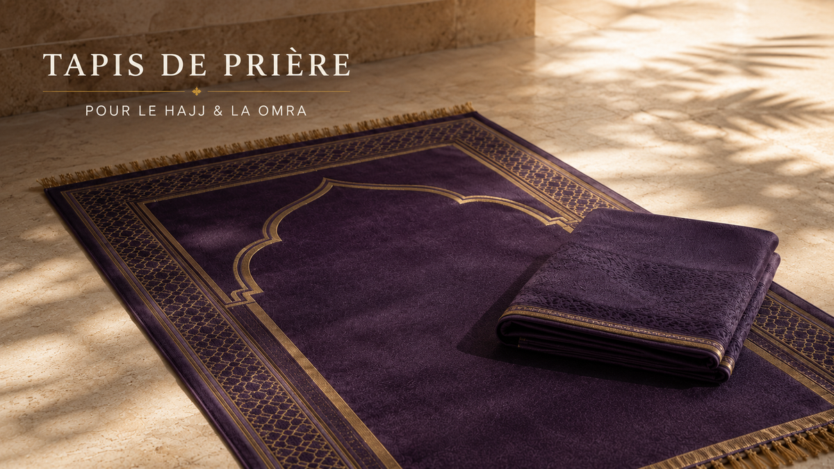 Tapis de prière pour le Hajj et la Omra : comment choisir le bon ?