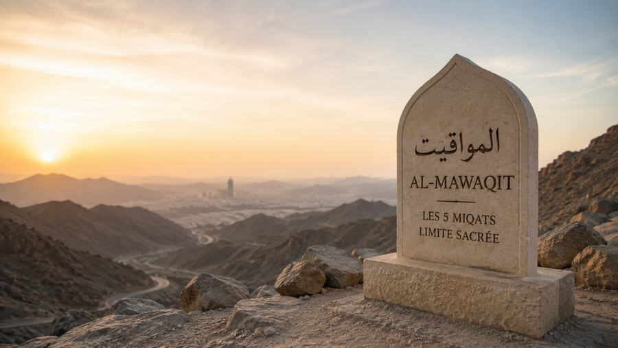 Miqat Hajj et Omra : carte et emplacement des 5 Miqats
