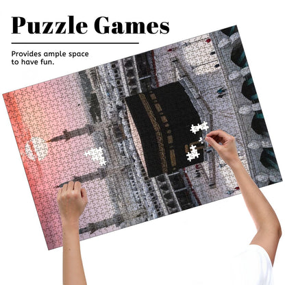 Puzzles en bois 1000 pièces la Mecque