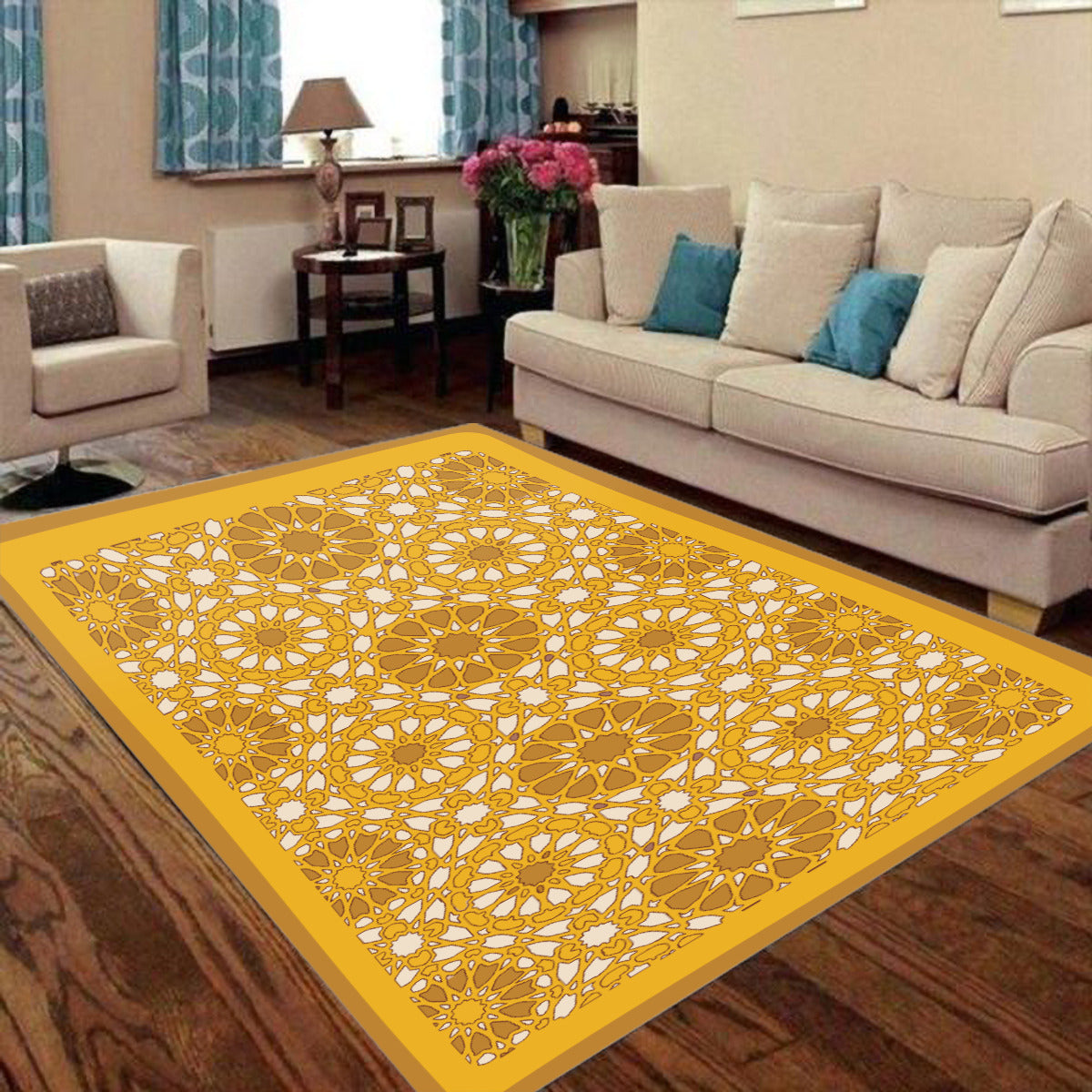 Tapis de prière luxe Motif oriental