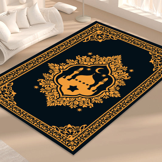Tapis de prière/salon rectangulaire pliable Masjid nabawi illustration