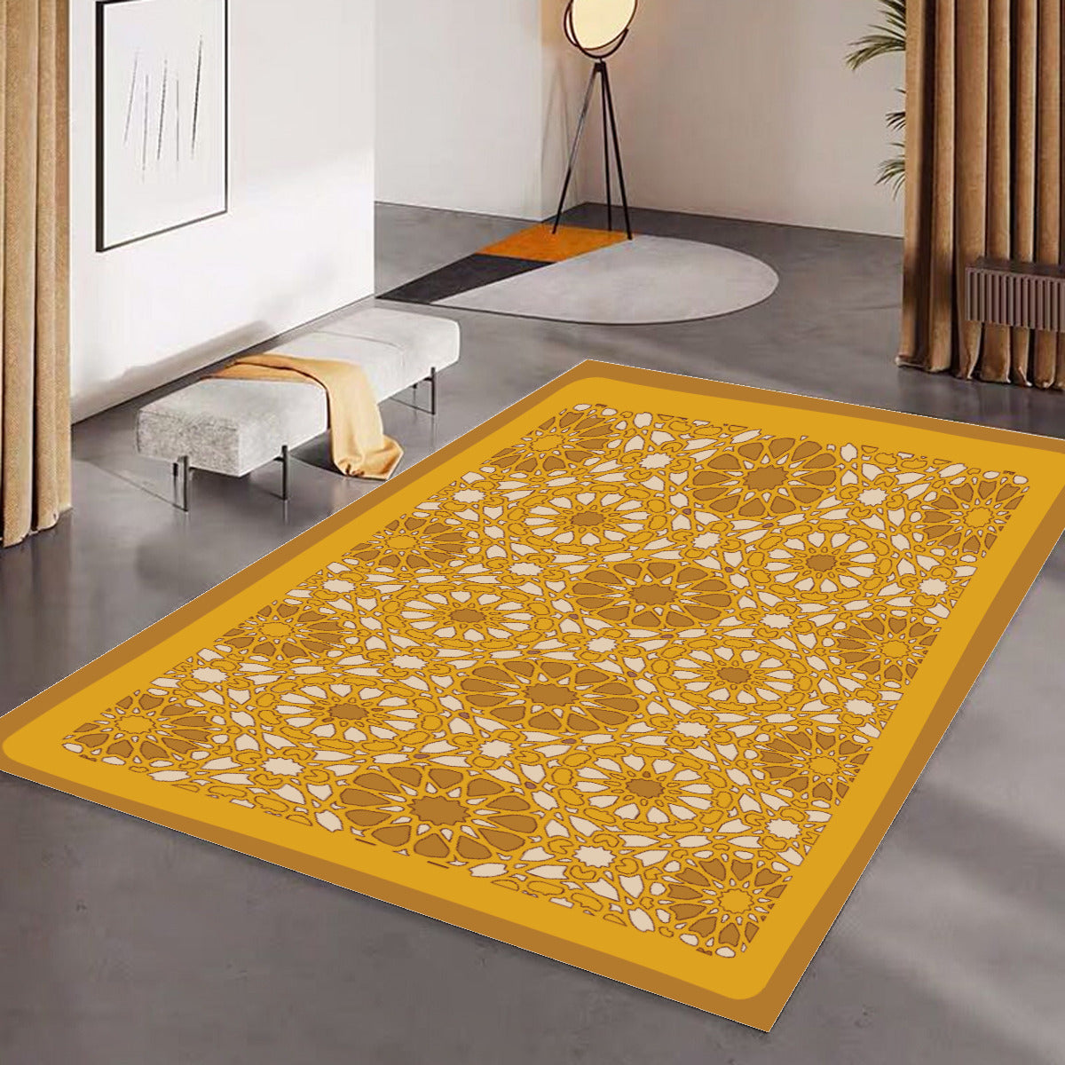 Tapis de prière luxe Motif oriental