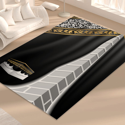 Tapis de prière la kaaba illustration