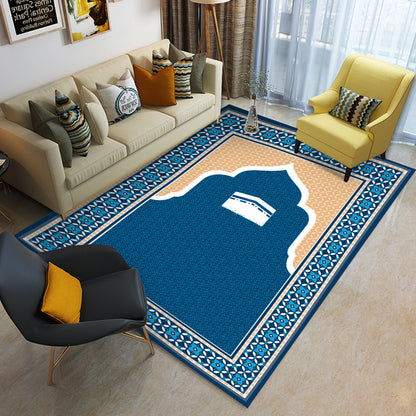 Tapis de prière Qibla epais pliable