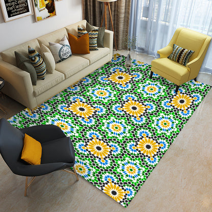 Tapis de prière motif zellige Marocain