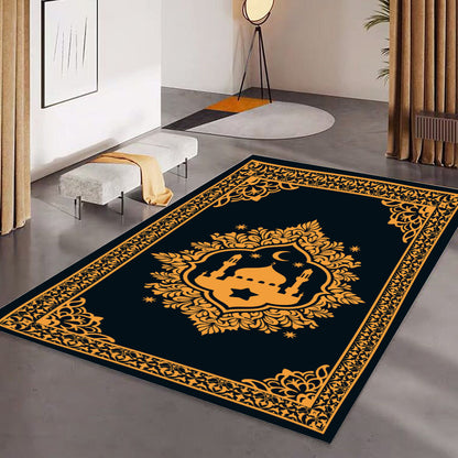 Tapis de prière/salon rectangulaire pliable Masjid nabawi illustration