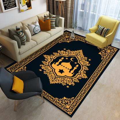 Tapis de prière/salon rectangulaire pliable Masjid nabawi illustration