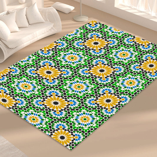 Tapis de prière motif zellige Marocain