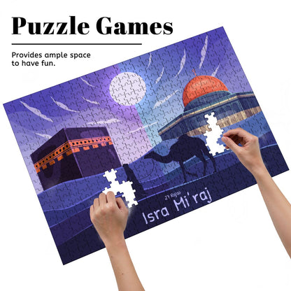 Puzzles en bois Kaaba et Dôme du rocher 500 pièces