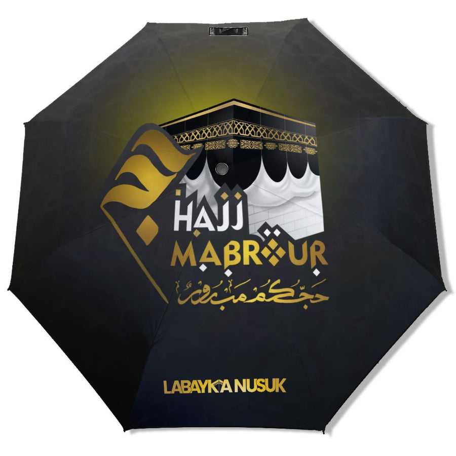 Parapluie Labaykanusuk Hajj Mabrour anti-UV pour le Hajj et la Omra