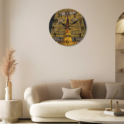 Horloge islamique murale Kaaba en PVC
