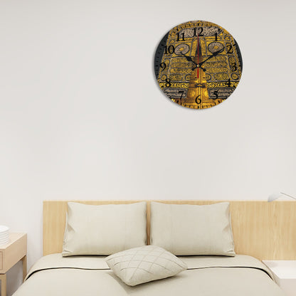 Horloge islamique murale Kaaba en PVC