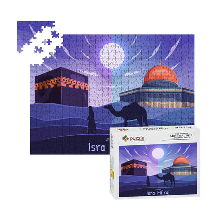 Puzzles en bois Kaaba et Dôme du rocher 500 pièces