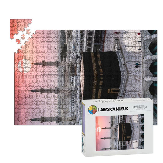 Puzzles en bois 1000 pièces la Mecque