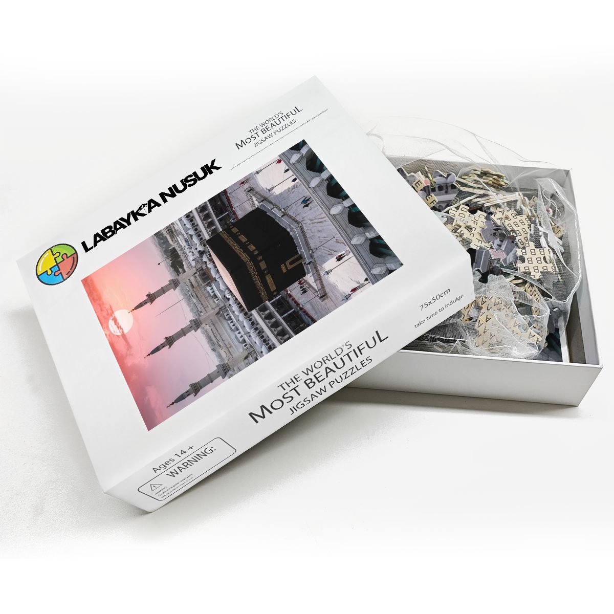 Puzzles en bois 1000 pièces la Mecque