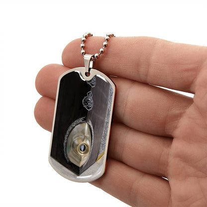 Collier de luxe Al-Hajar Al-Aswad Pierre Noire de la Kaaba