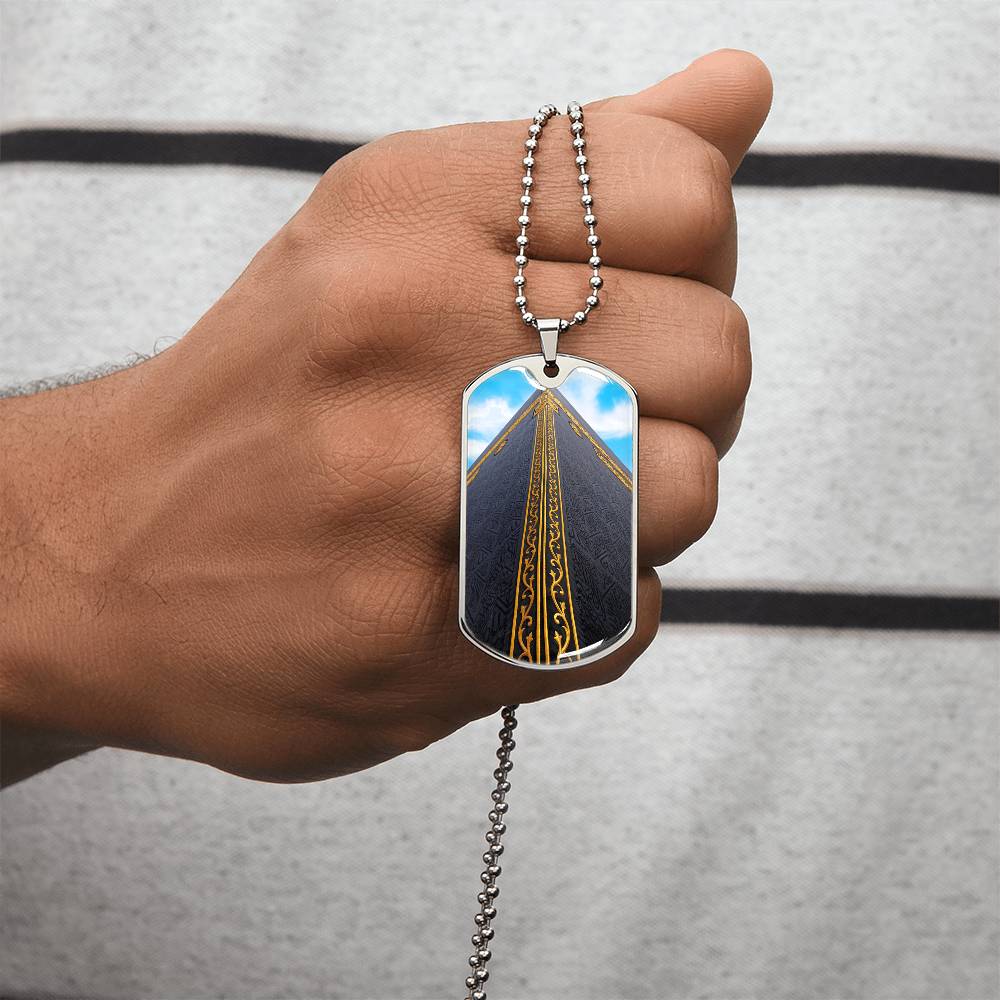 Collier de luxe La Kaaba Vue céleste de la Maison sacrée