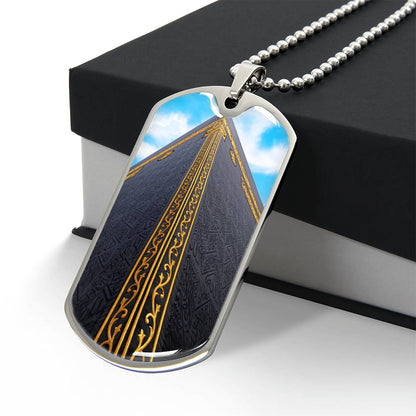 Collier de luxe La Kaaba Vue céleste de la Maison sacrée