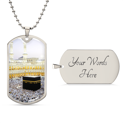 Collier de luxe Al-Haram Al-Makki La Kaaba cœur sacré de La Mecque
