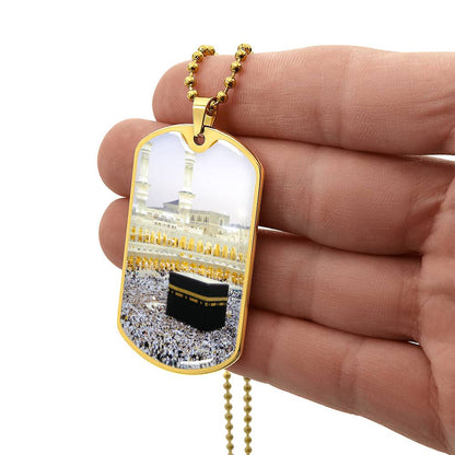 Collier de luxe Al-Haram Al-Makki La Kaaba cœur sacré de La Mecque