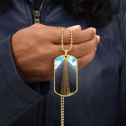 Collier de luxe La Kaaba Vue céleste de la Maison sacrée