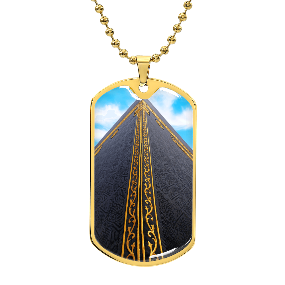 Collier de luxe La Kaaba Vue céleste de la Maison sacrée