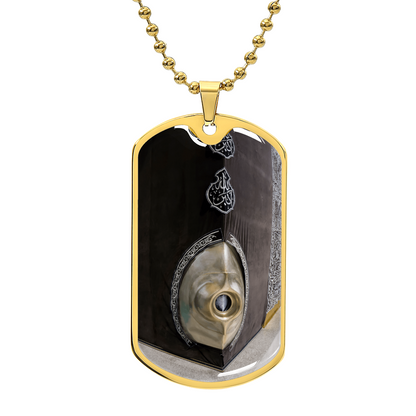 Collier de luxe Al-Hajar Al-Aswad Pierre Noire de la Kaaba