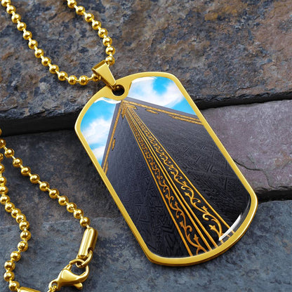 Collier de luxe La Kaaba Vue céleste de la Maison sacrée
