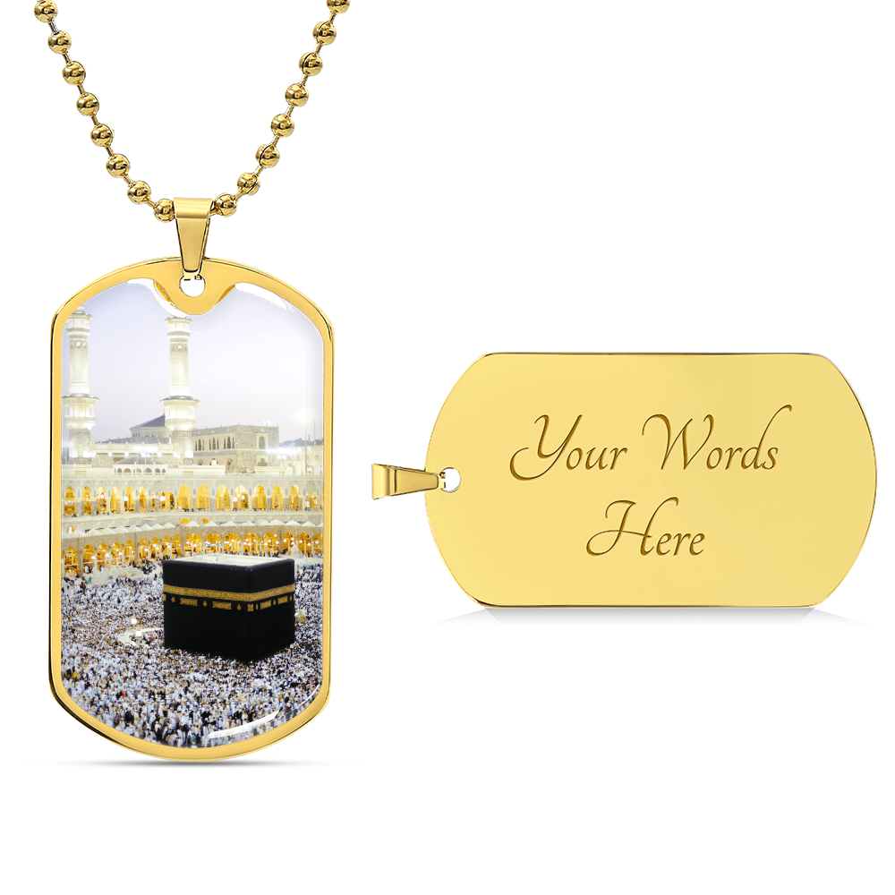 Collier de luxe Al-Haram Al-Makki La Kaaba cœur sacré de La Mecque