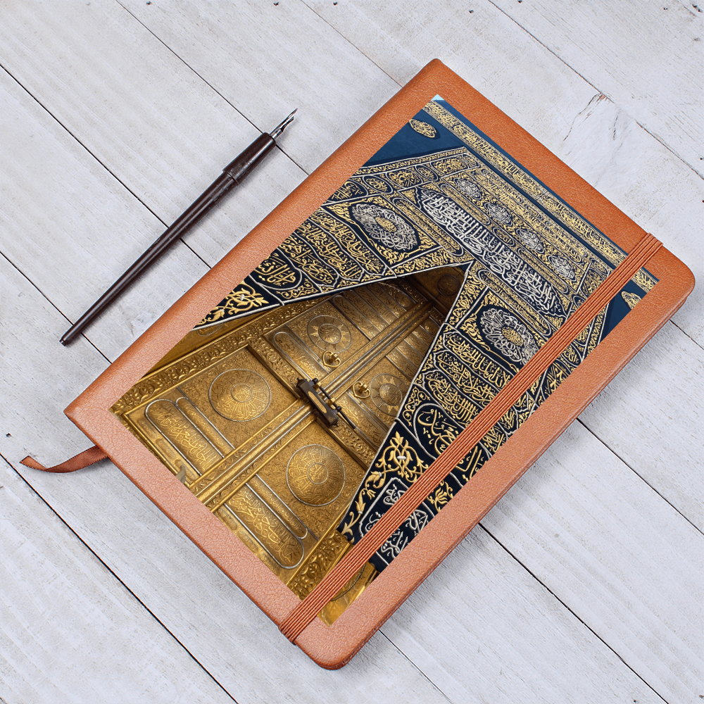 Bloc-notes Porte Kaaba Cuir Végétalien