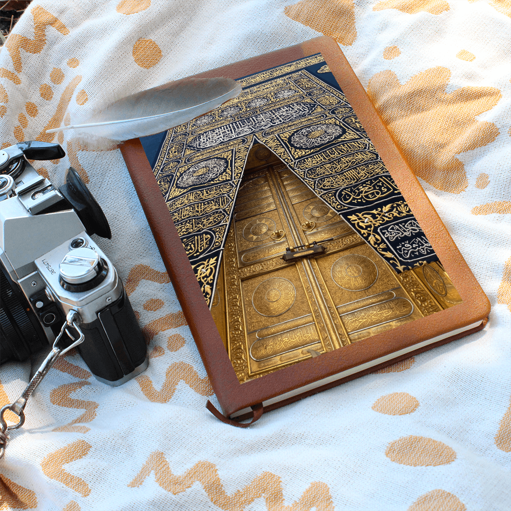 Bloc-notes Porte Kaaba Cuir Végétalien