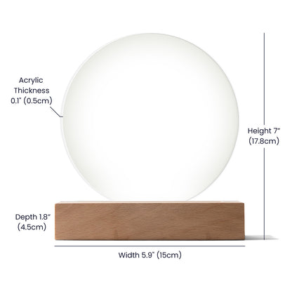 Lampe Acrylique Shahada