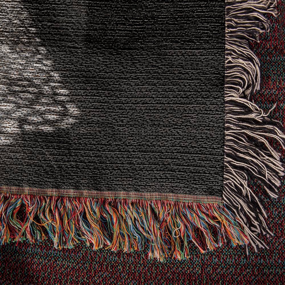 Tapis Couverture Nour de Voyage Hajj & Omra Tissée 100% Coton