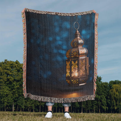 Tapis Couverture Al-Fanous Tissée 100 % Coton