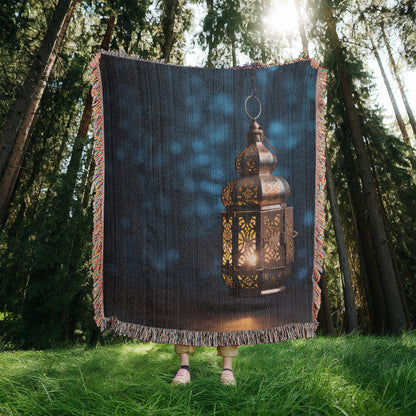 Tapis Couverture Al-Fanous Tissée 100 % Coton