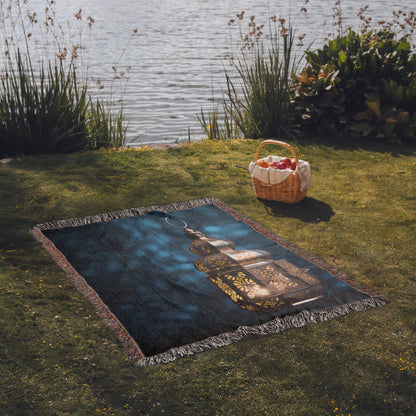 Tapis Couverture Al-Fanous Tissée 100 % Coton