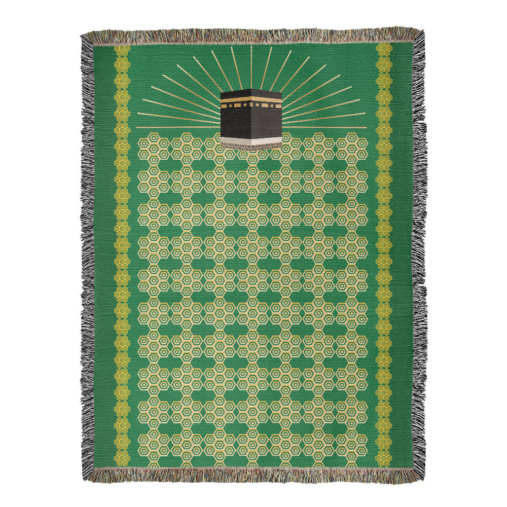 Tapis Couverture Al-Kaaba Tissée 100 % Coton