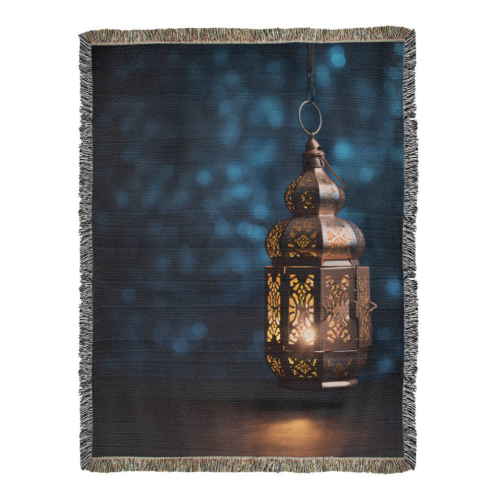 Tapis Couverture Al-Fanous Tissée 100 % Coton