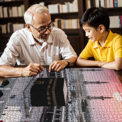 Puzzles en bois 1000 pièces la Mecque