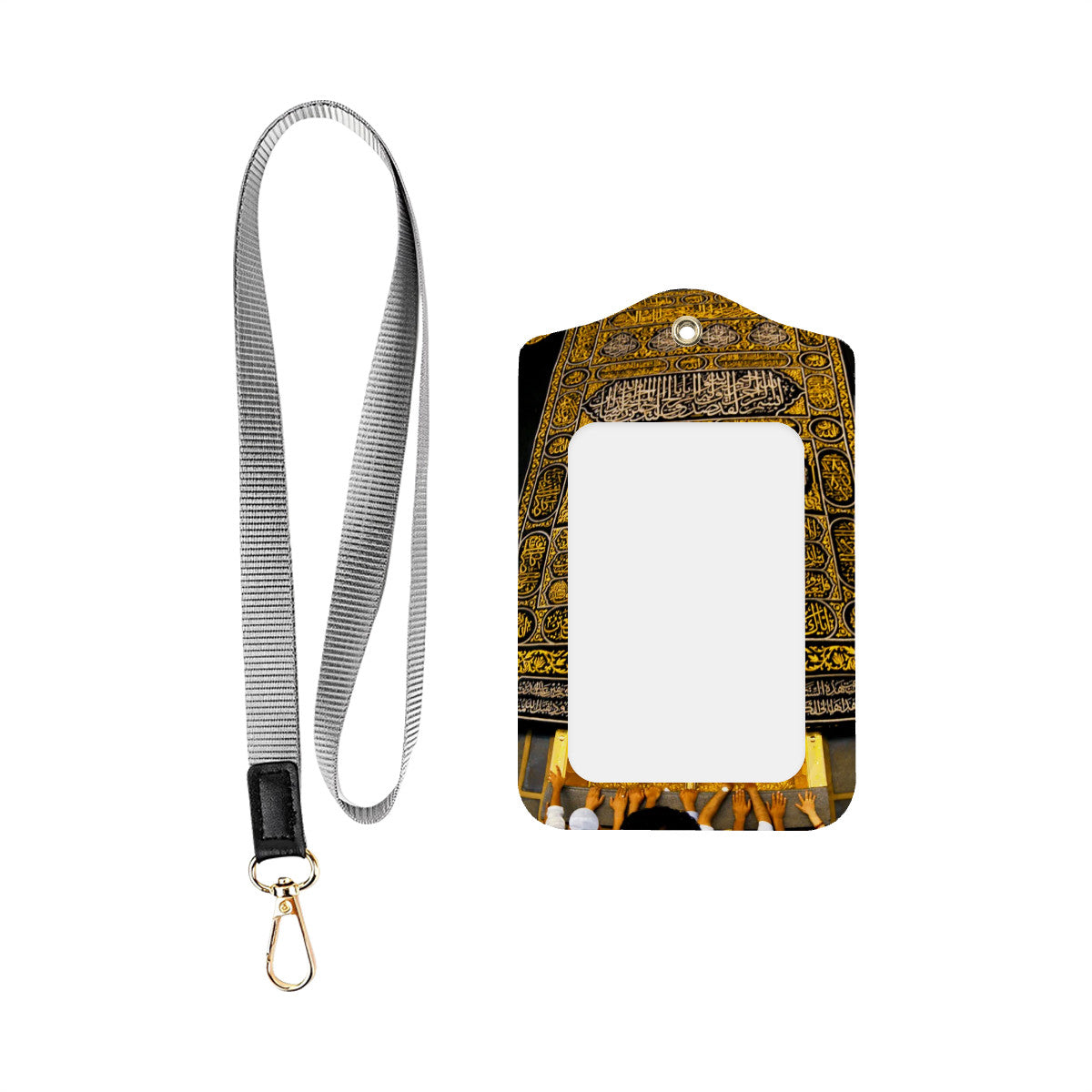 Porte-badge en cuir Makkah