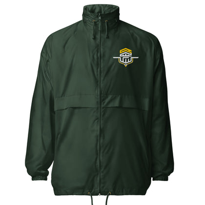 Coupe-vent Labaykanusuk brodé vert olive unisexe