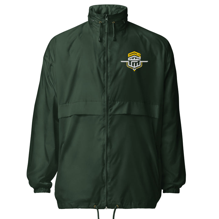 Coupe-vent Labaykanusuk brodé vert olive unisexe